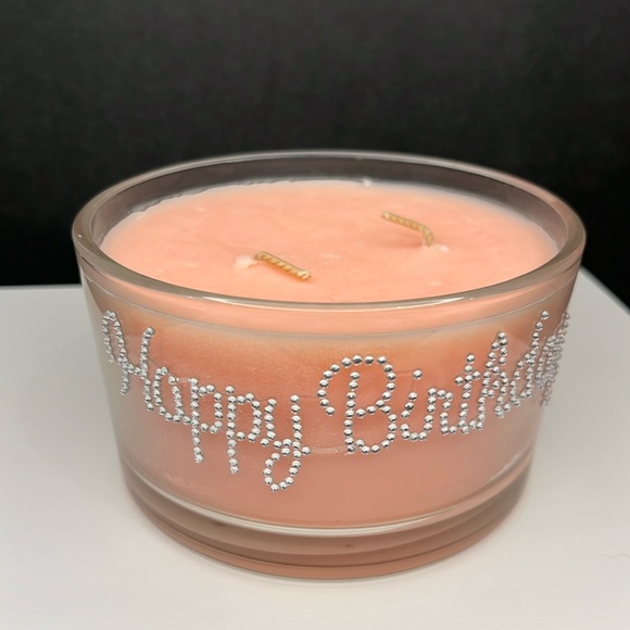 Other - PINK Happy Birthday Candle